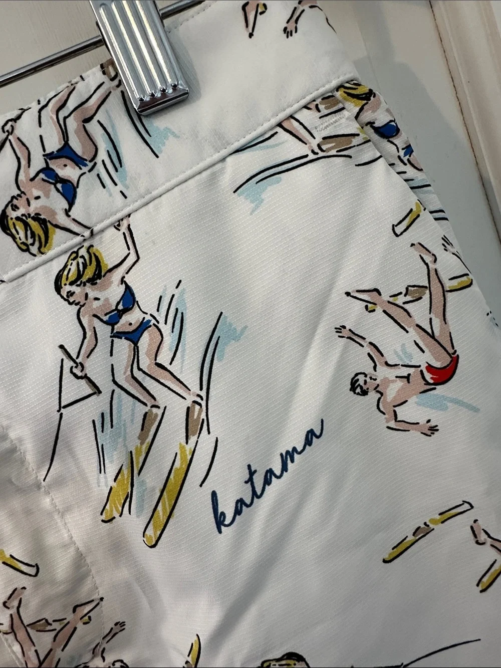 NWT Katama Swim Men’s Jack Activity Water Ski Print